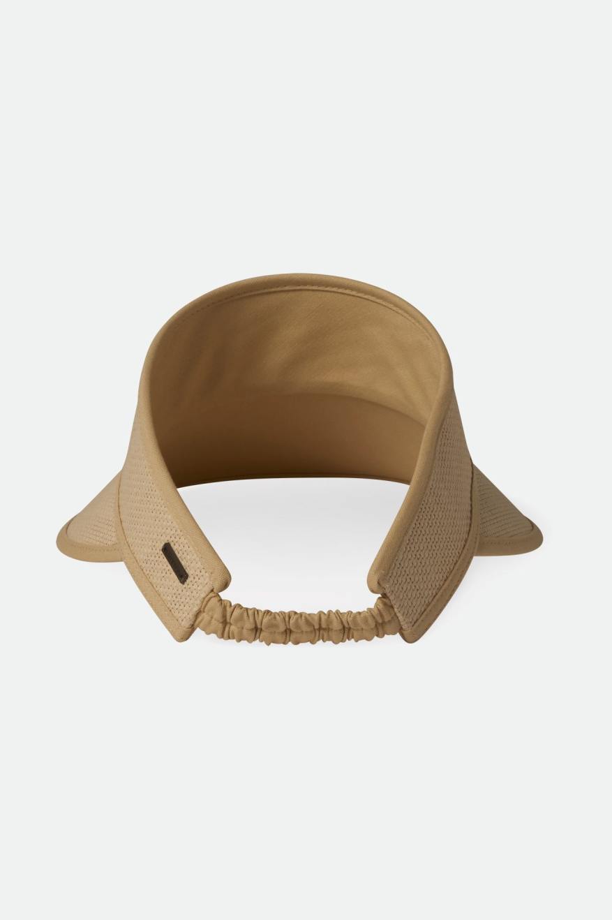 Newport Straw Visor - Natural/Natural