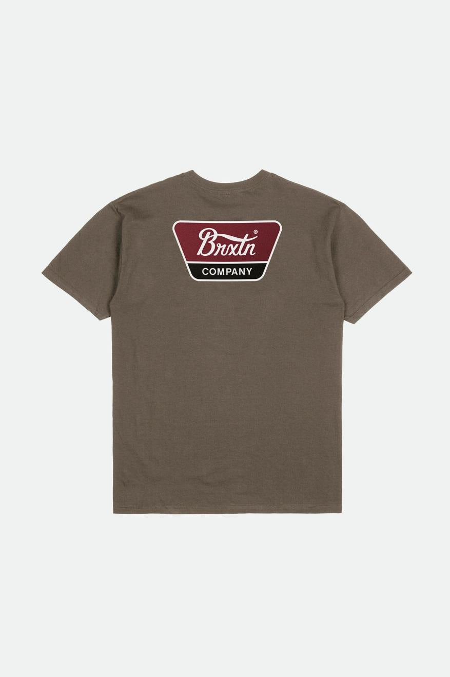 Linwood S/S Standard Tee - Dark Earth/Island Berry/Black