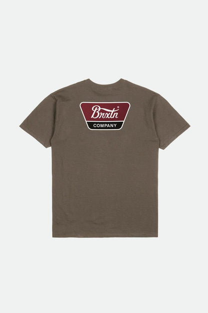 Linwood S/S Standard Tee - Dark Earth/Island Berry/Black