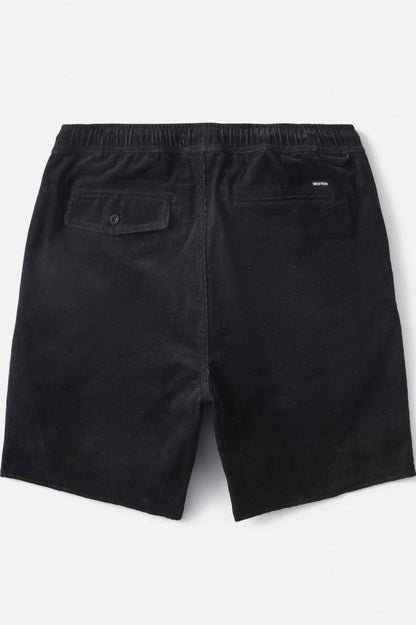 Madrid II Corduroy Short 8" - Black Cord